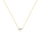 Ania Haie Fairy Dust Gold Prong Set Duo Necklace N079-01G
