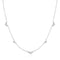 Ania Haie Fairy Dust Silver Cluster & Single Station Necklace N079-04H
