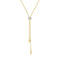 Ania Haie Fairy Dust Gold Teardrop Slider Necklace N079-05G