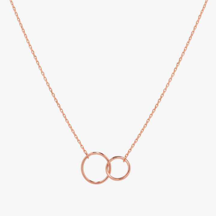 Double circles necklace-6