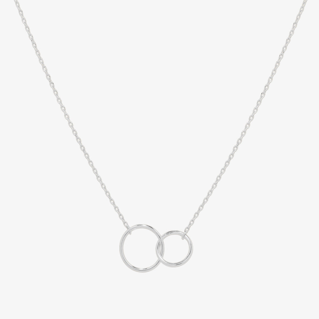 Double circles necklace-5