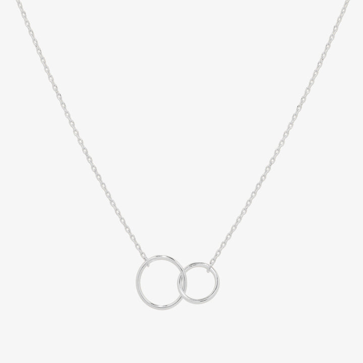 Double circles necklace-5