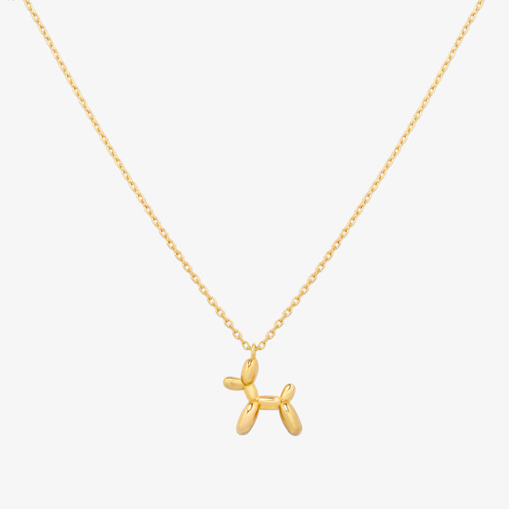 Balloon dog necklace-0