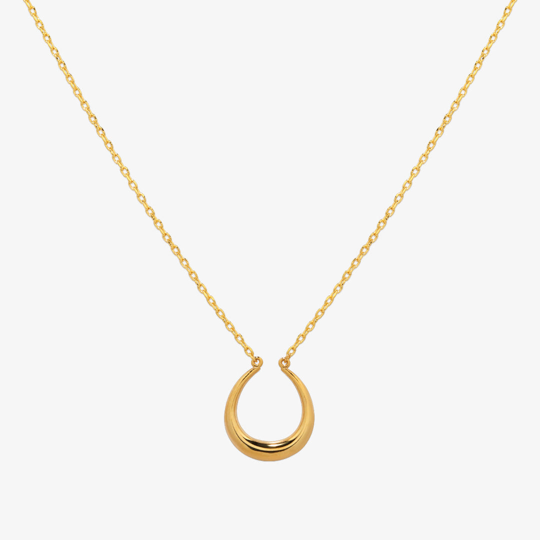Horseshoe style necklace-0