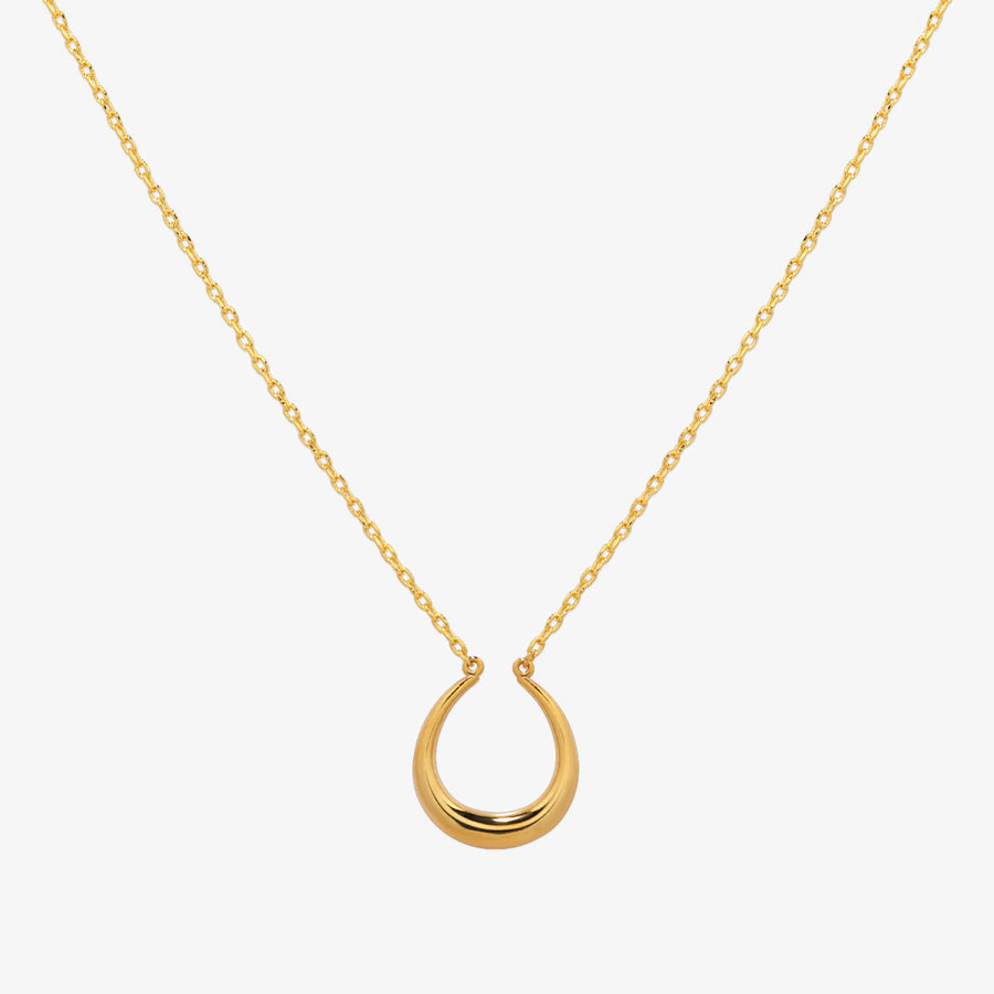 Horseshoe style necklace