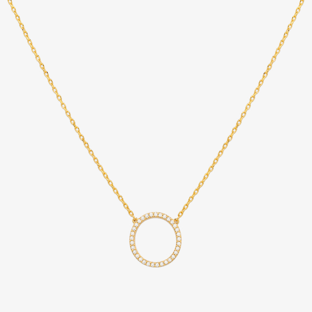 Cubic circle necklace-0