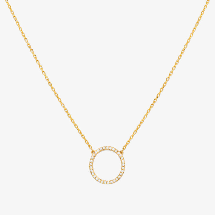 Cubic circle necklace-0