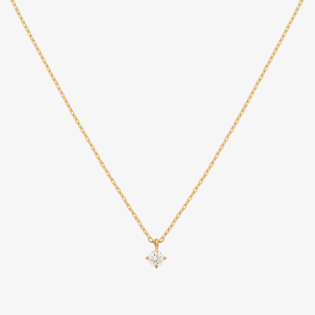 3mm cubic necklace-0