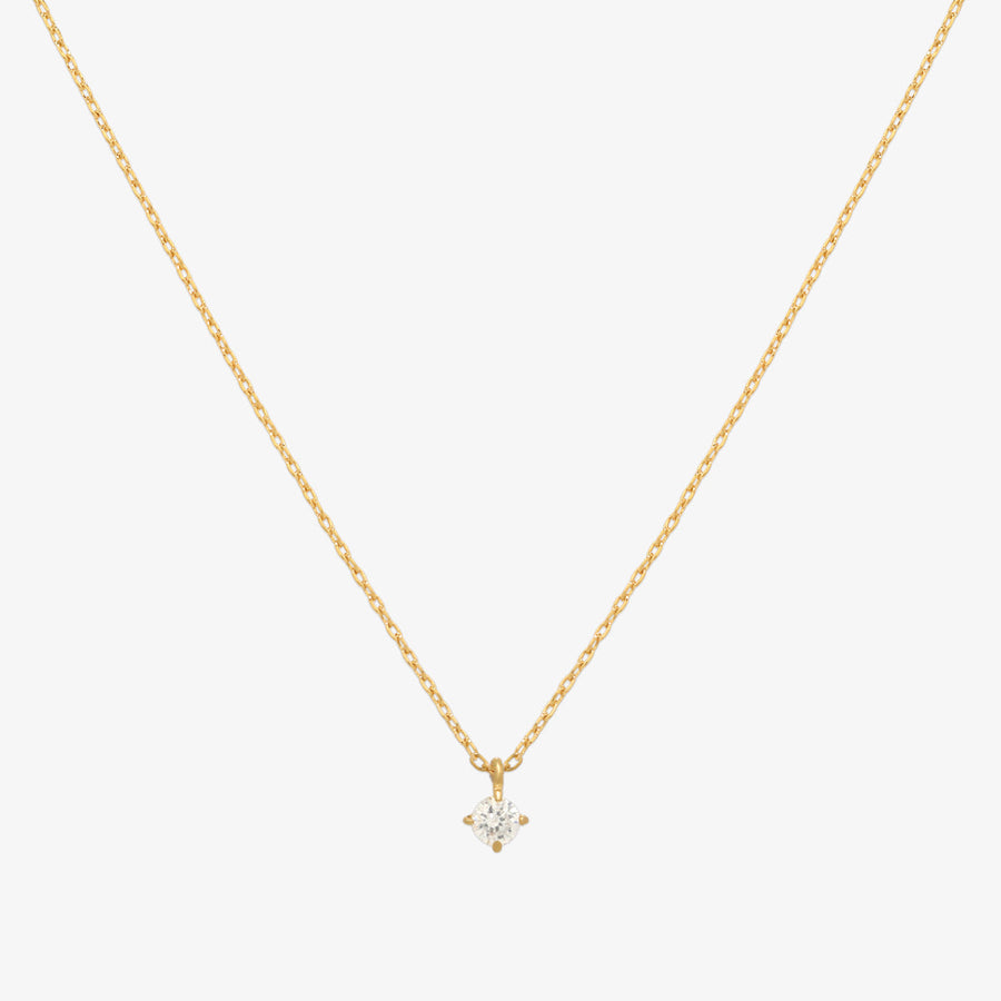 3mm cubic necklace