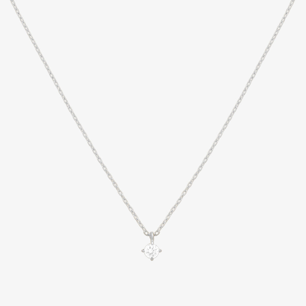 3mm cubic necklace