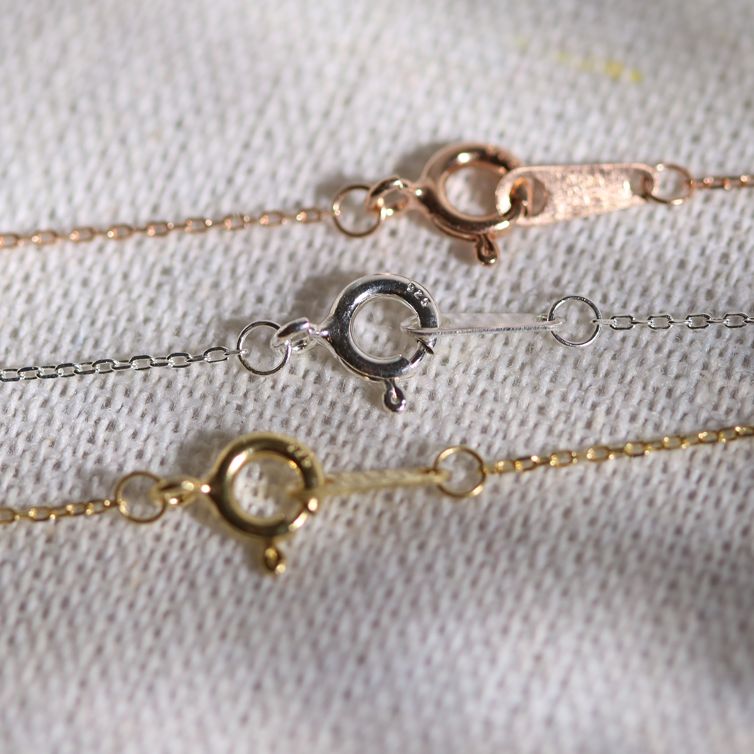 Circle cubic pendant necklace-4