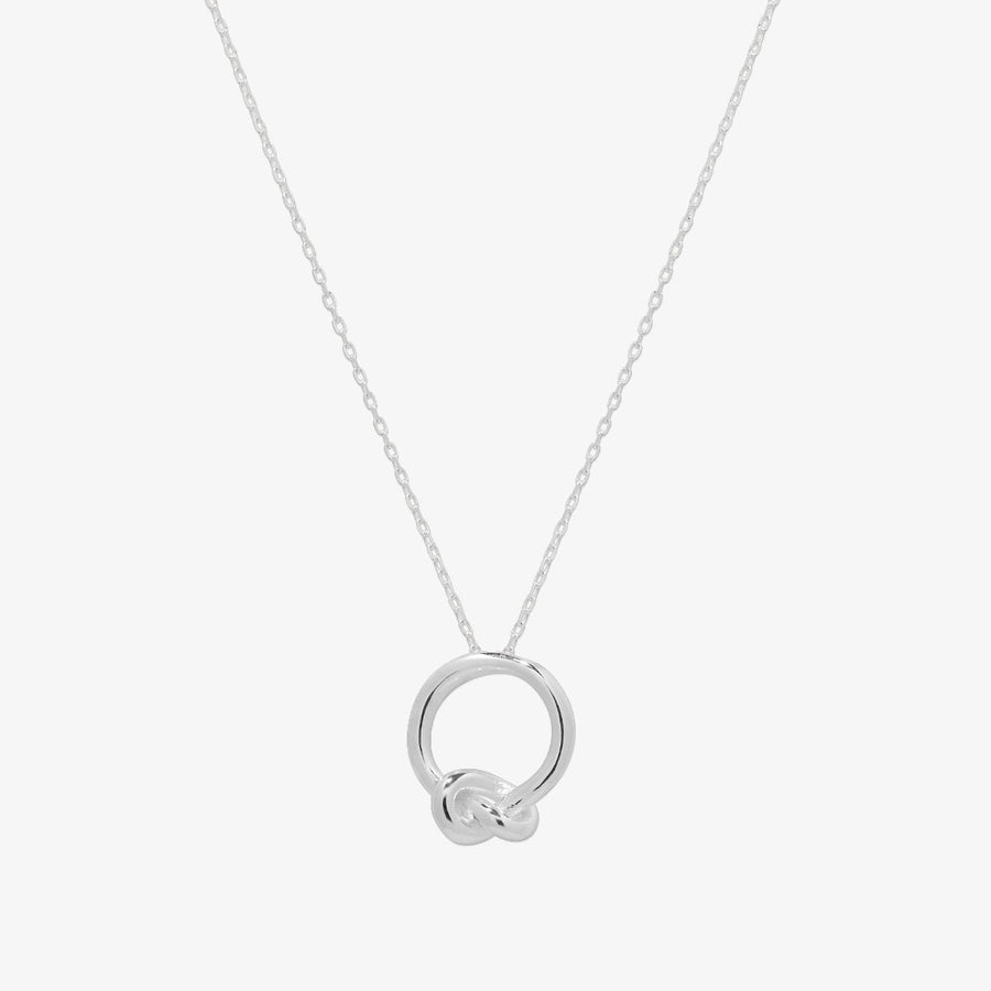 Knot pendant necklace
