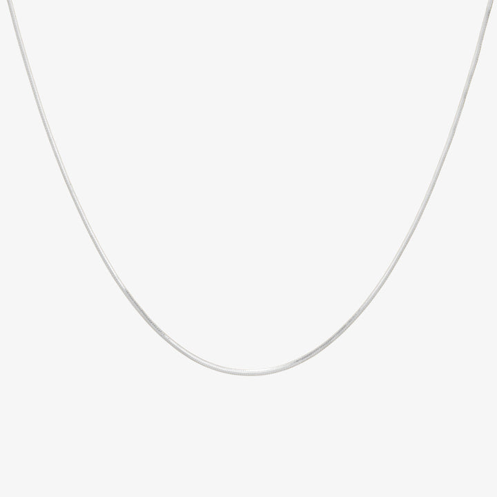 Plain snake necklace-1
