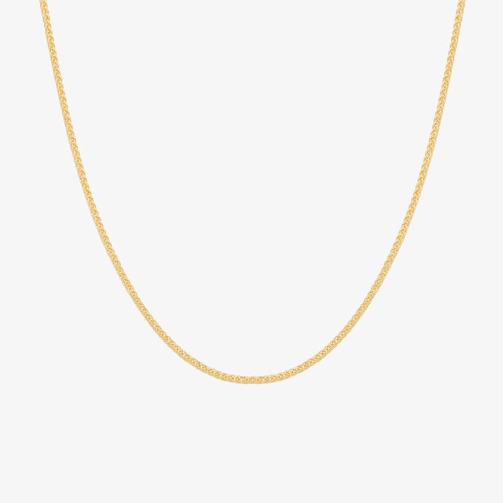 Plain chain necklace-0