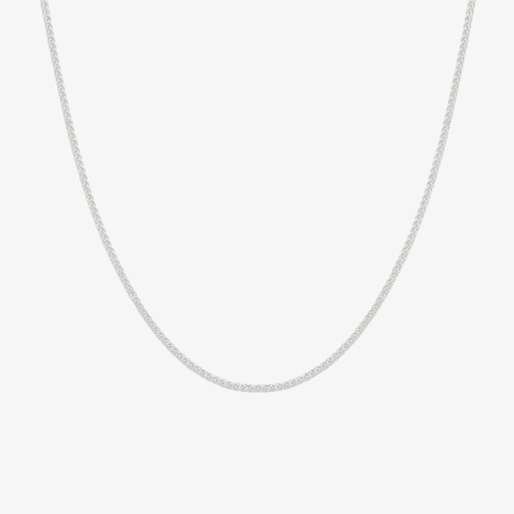 Plain chain necklace-1