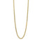 Gold Plated Id Engraving Stainless Steel 60cm Necklace N4648