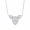 Diamonfire Cubic Zirconia Triple Teardrop Necklace N4661