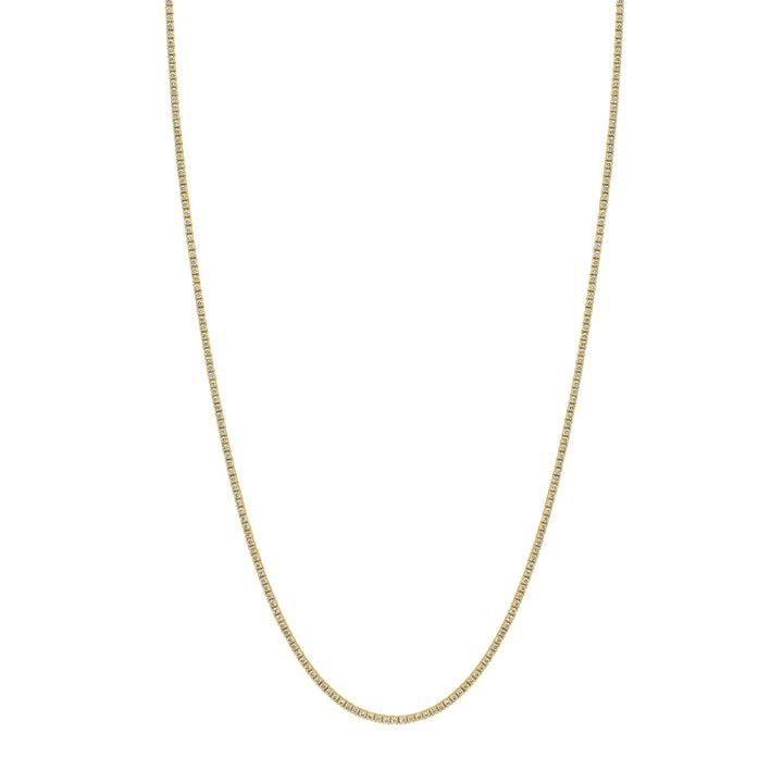 Diamonfire Gold Clear Cubic Zirconia Statement Brilliant Cut Necklace N4727