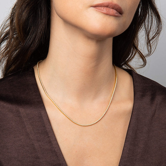 Diamonfire Gold Clear Cubic Zirconia Statement Brilliant Cut Necklace N4727