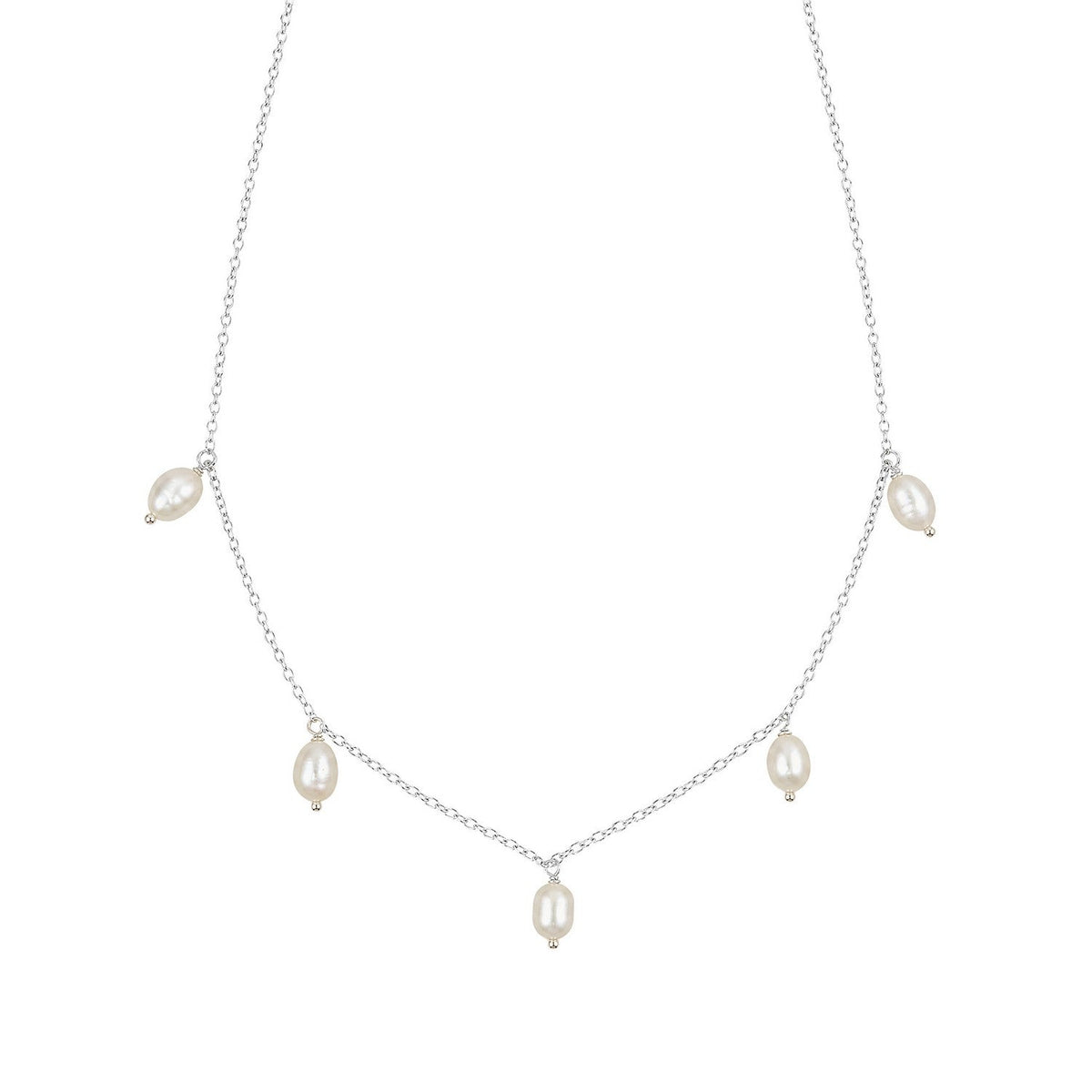 Beginnings Sterling Silver Freshwater Pearl Necklace N4773W