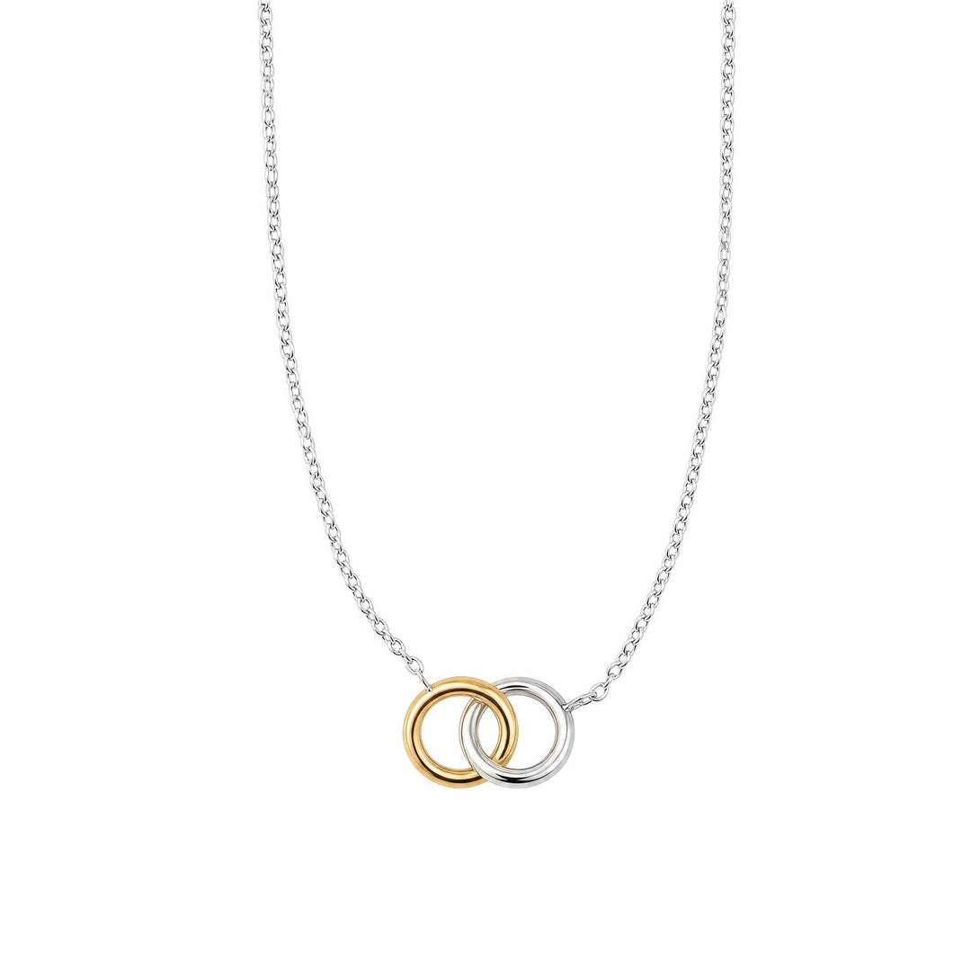 Beginnings Sterling Silver Gold Silver Necklace N4776