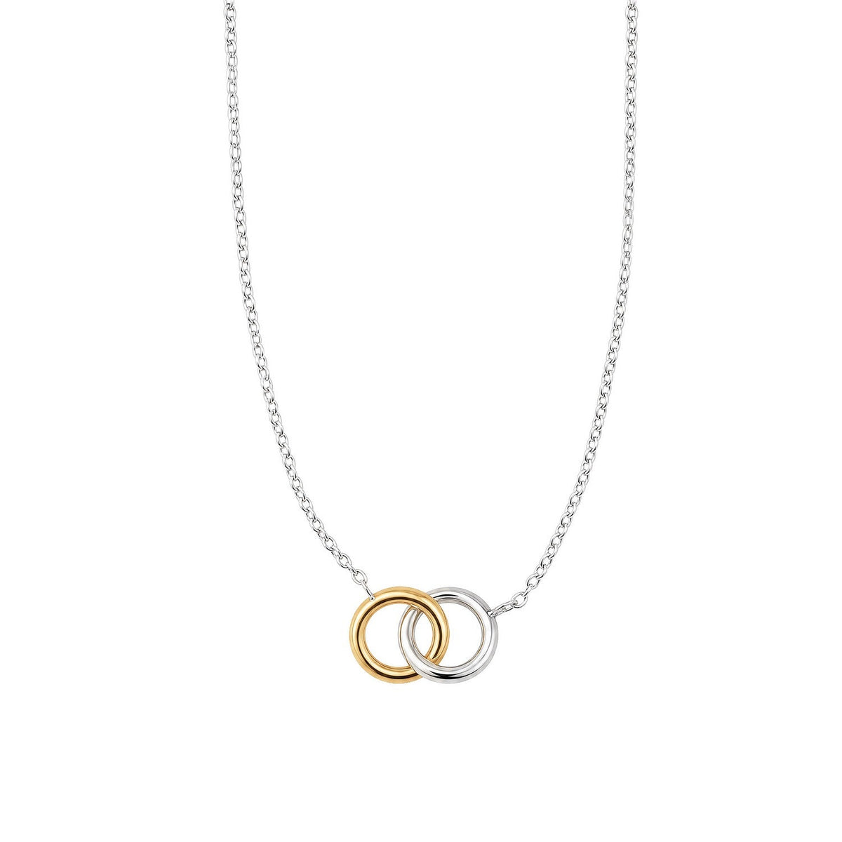 Beginnings Sterling Silver Gold Silver Necklace N4776