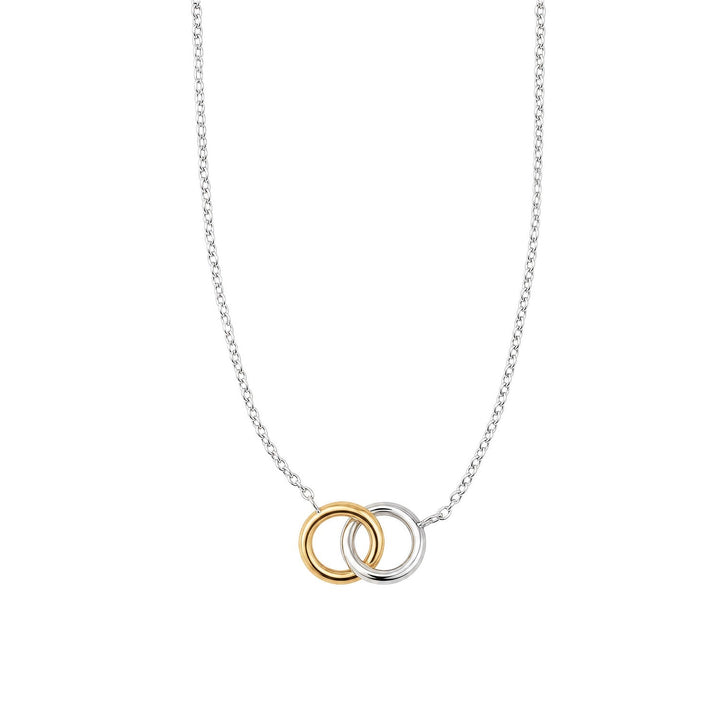 Beginnings Sterling Silver Gold Silver Necklace N4776