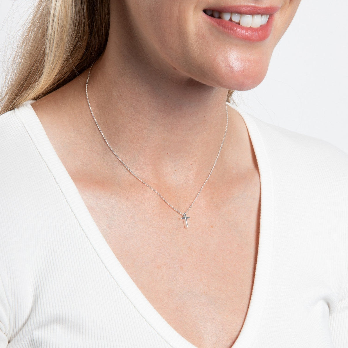 Beginnings Sterling Silver Gold Necklace N4784
