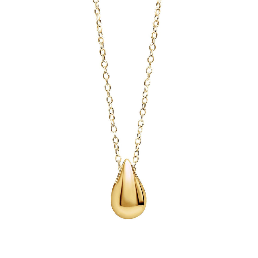 Beginnings Sterling Silver Gold Necklace N4785