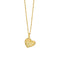 Laura Ashley Darowen Puffy Floral Heart Necklace N4789