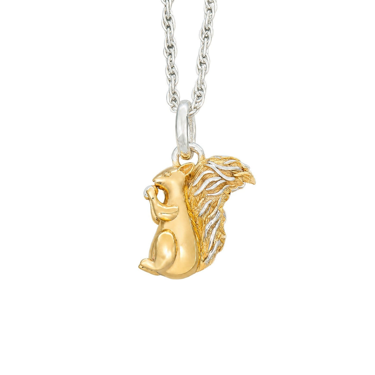Laura Ashley Autumnal Woodland Red Squirrel Necklace N4792