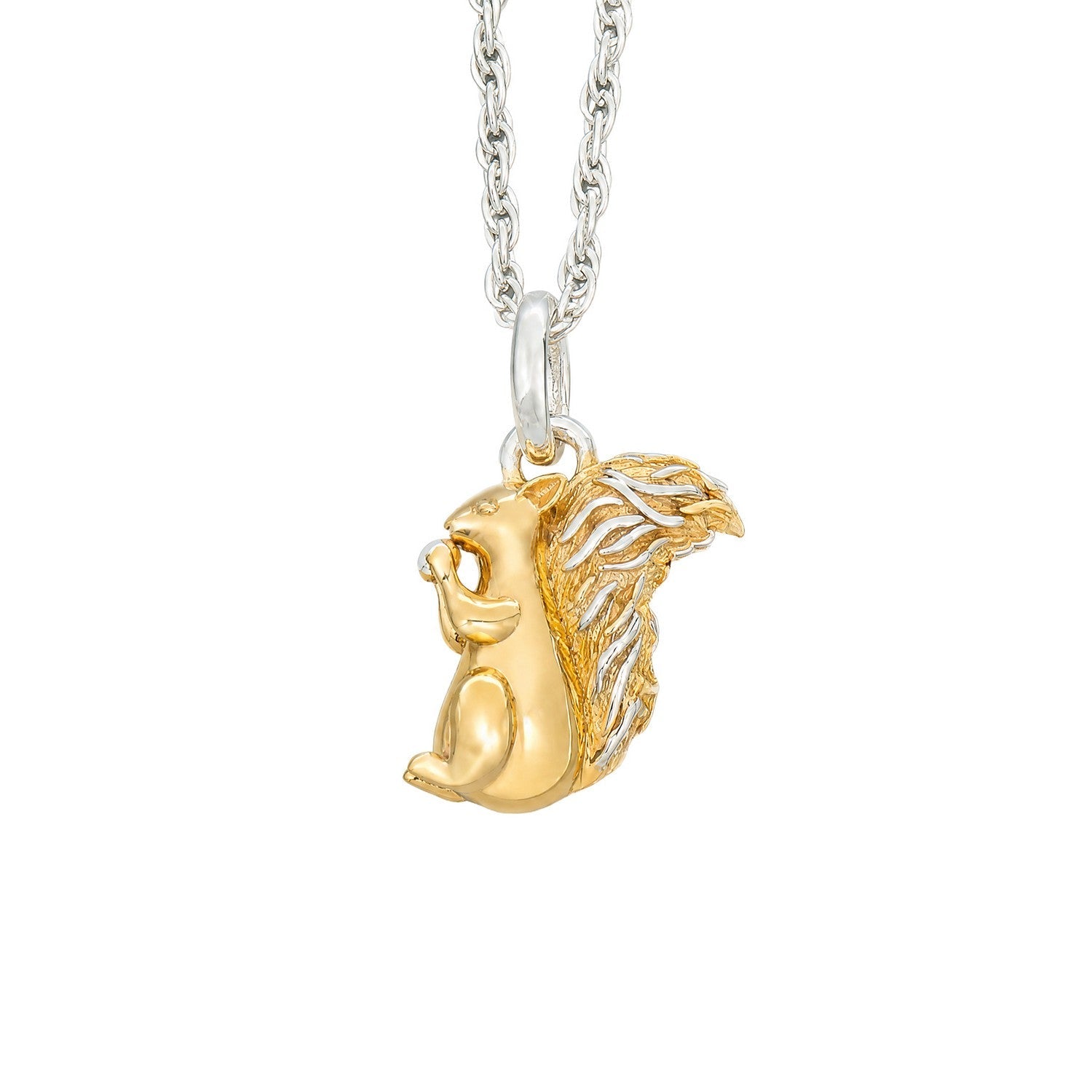 Laura Ashley Autumnal Woodland Red Squirrel Necklace N4792