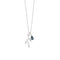 Laura Ashley Asha Leaf Teardrop Charm Necklace N4794