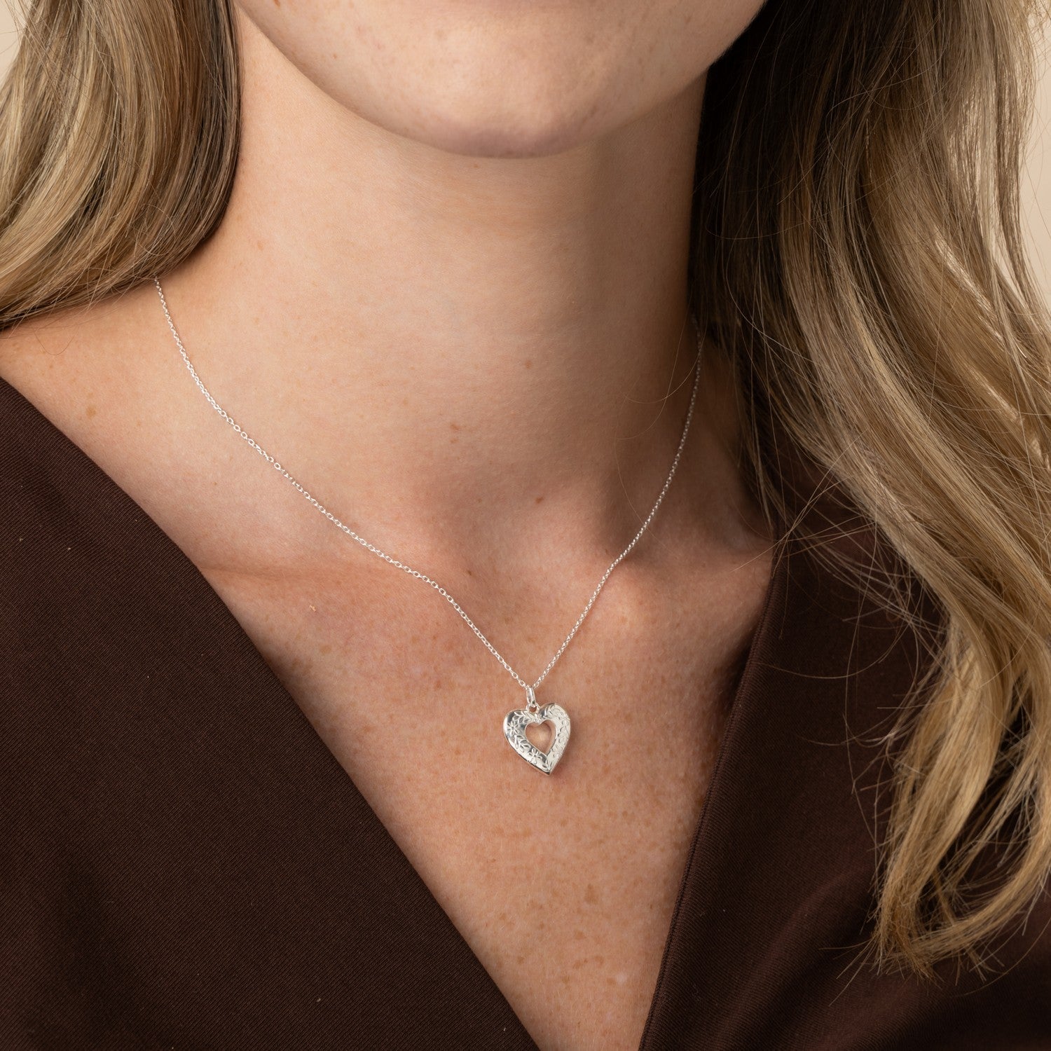 Laura Ashley Recycled Sterling Silver Necklace N4797