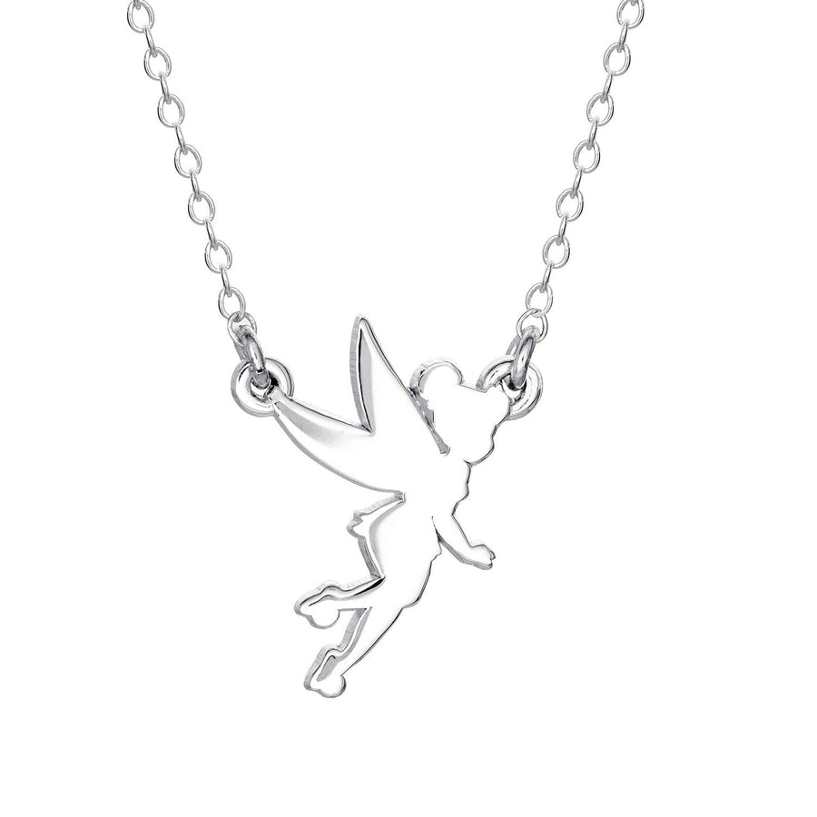 Disney Princess Sterling Silver Tinkerbell 18" Necklace N900527SL-18 PA