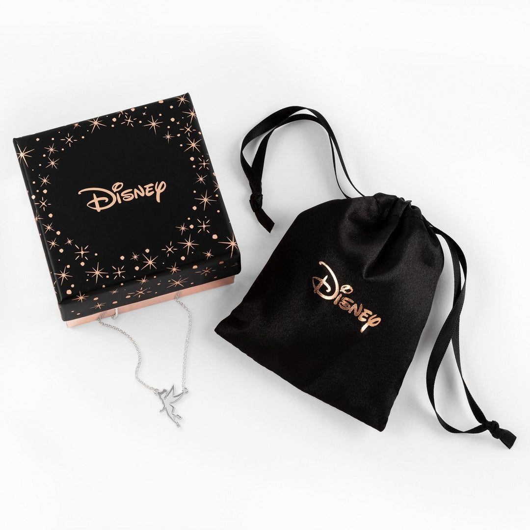 Disney Princess Sterling Silver 925 Tinkerbell 18" Necklace N900527SL-18.PA