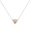 Disney Mickey & Minnie Sterling Silver 925 16" Mouse June Cz Necklace N905424SJUNL-16.PH