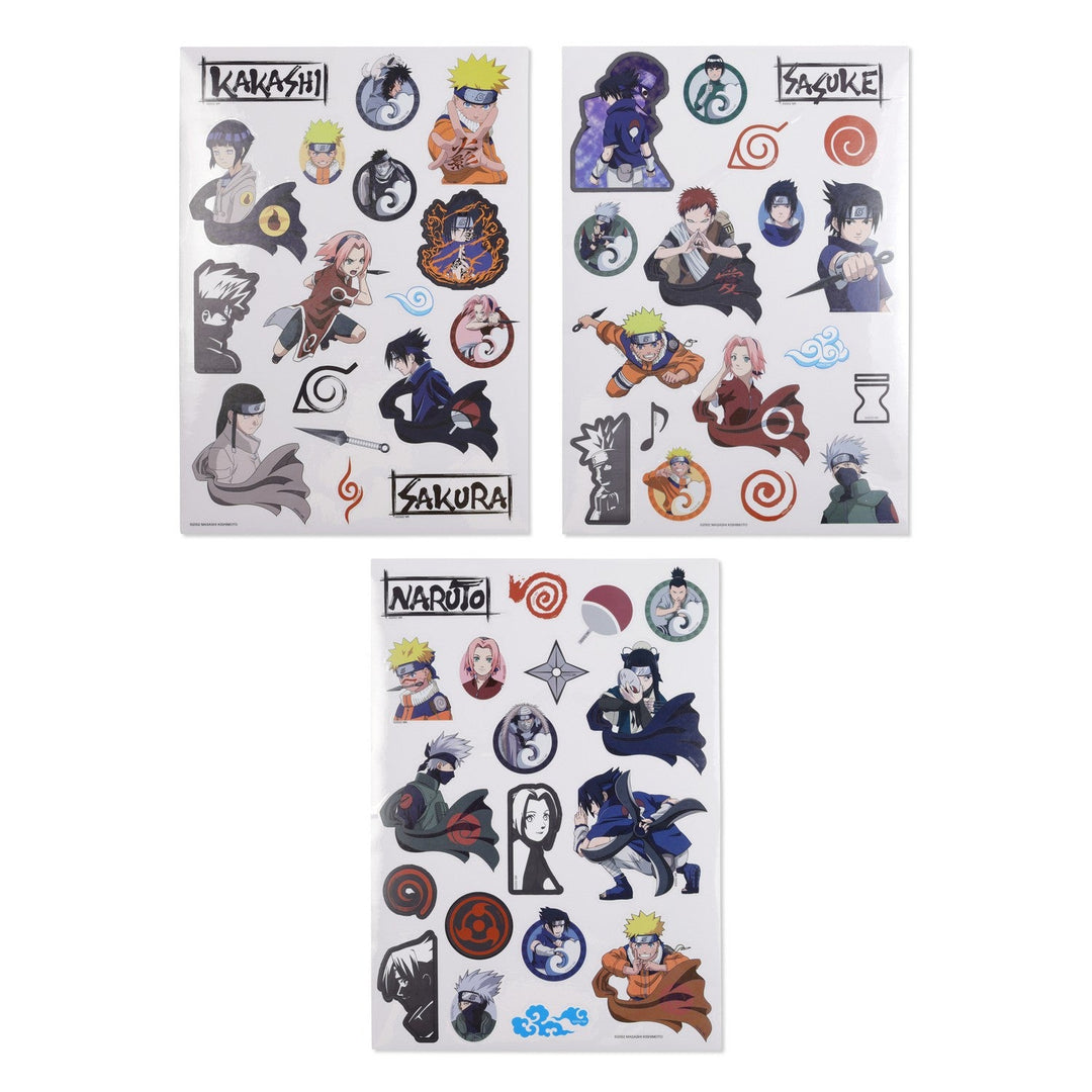 Anime 3 Pcs Stickers Naruto Set NA00006