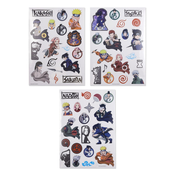 Anime 3 Pcs Stickers Naruto Set NA00006