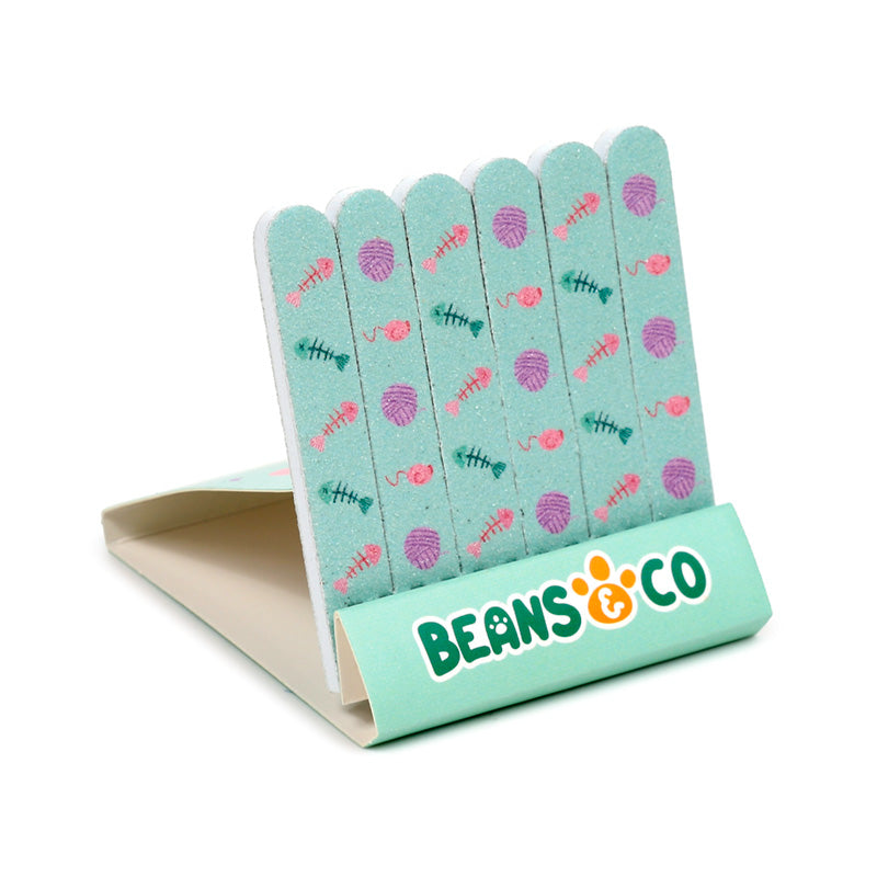 Beans & Co Cats Matchbook Nail File NAIL156