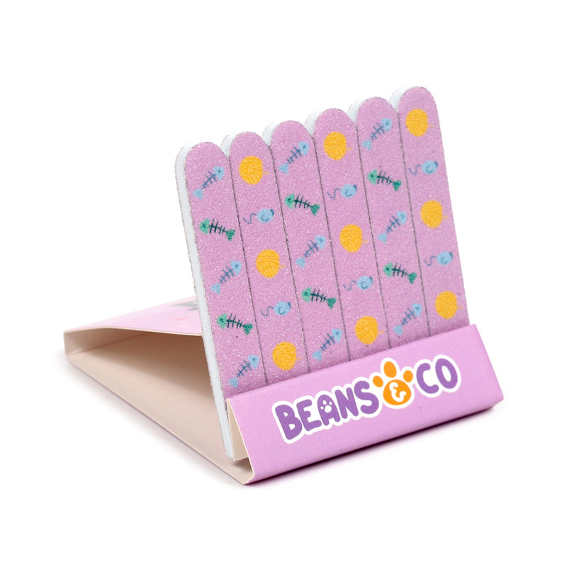 Beans & Co Cats Matchbook Nail File NAIL156