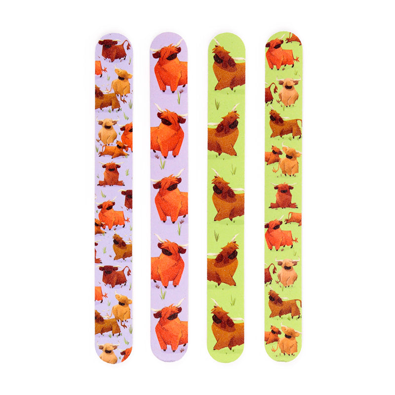 Hairy Coos Cow Highland Coo Nail File NAIL170