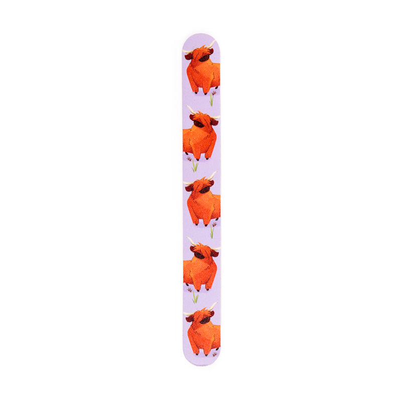 Hairy Coos Cow Highland Coo Nail File NAIL170