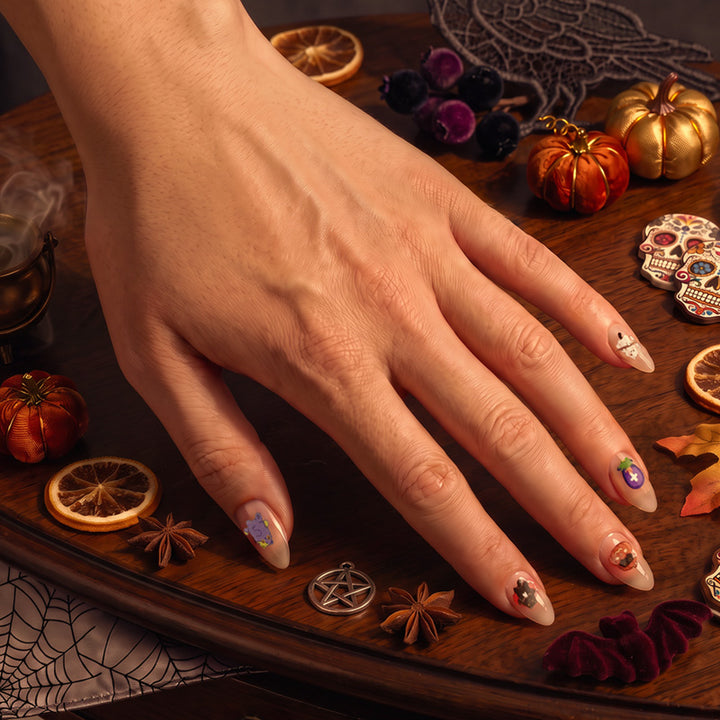 Spooky Self Adhesive Nail Stickers 2026 NAIL181