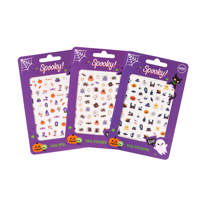 Spooky Self Adhesive Nail Stickers 2026 NAIL181