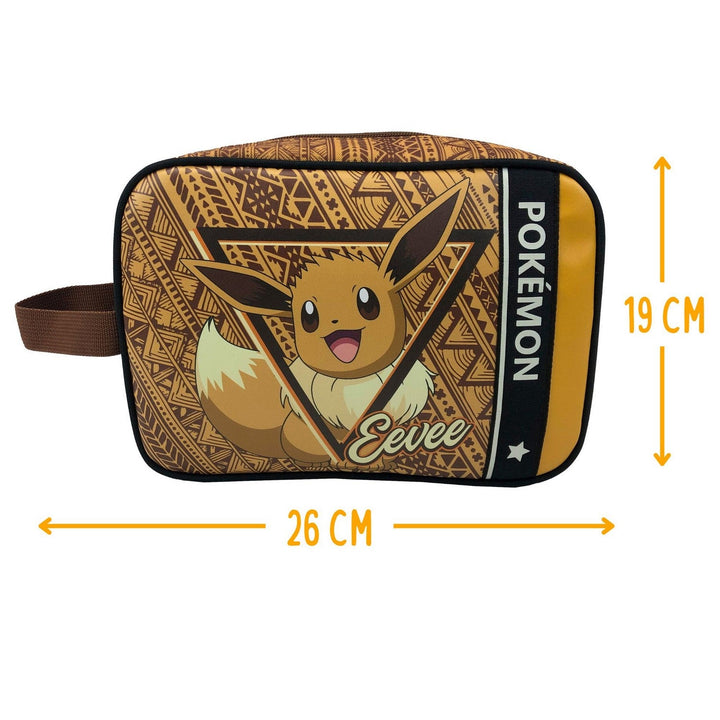 Kids Film And Cartoon Pokemon Pokémon Toiletries - Eeve Orange Bag NC-401-PK
