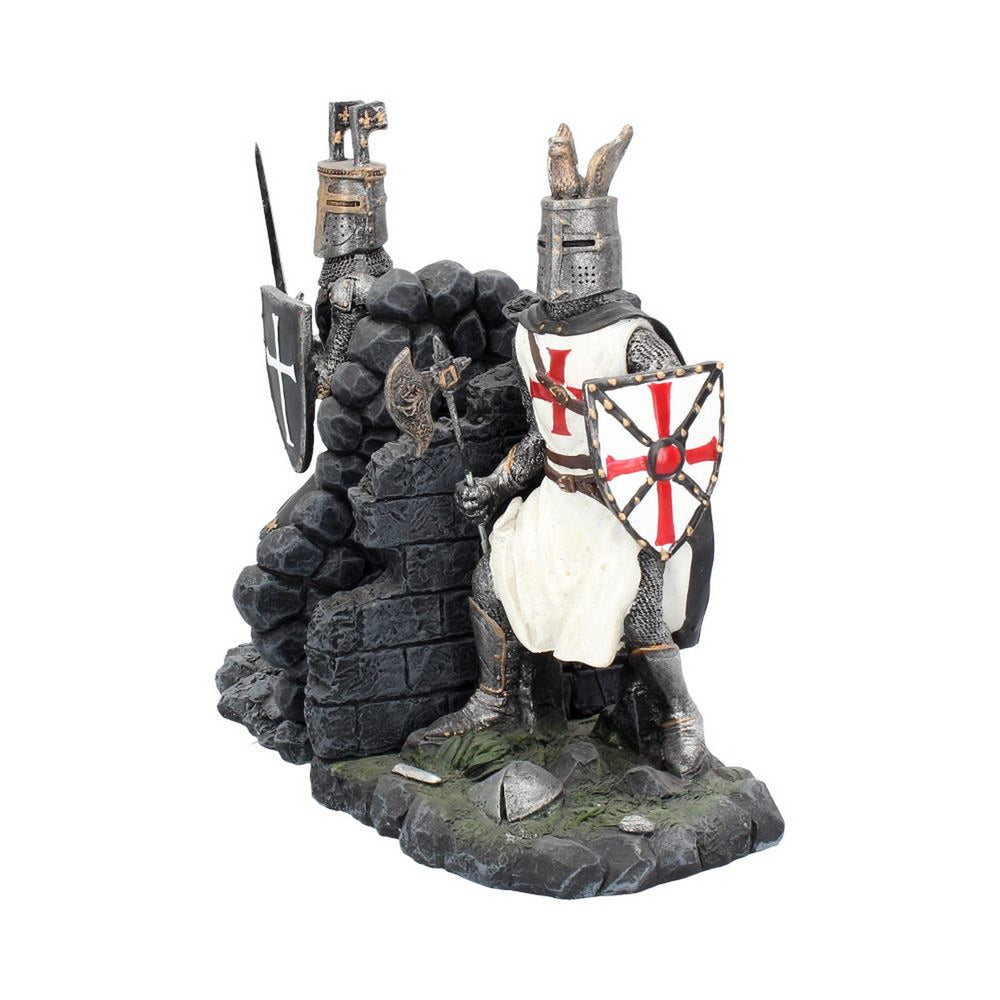 The Duel Bookends Historical Crusader Ornament Figurines NEM2195