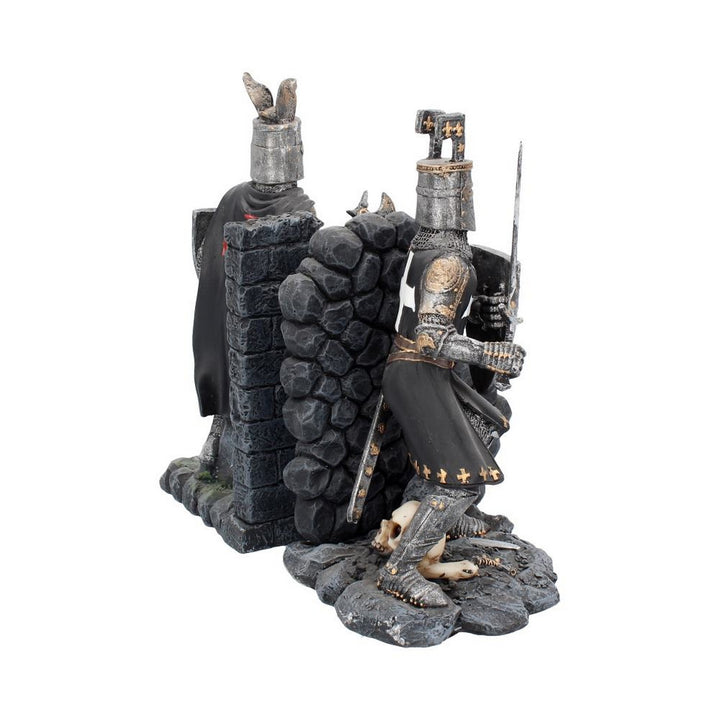 The Duel Bookends Historical Crusader Ornament Figurines NEM2195
