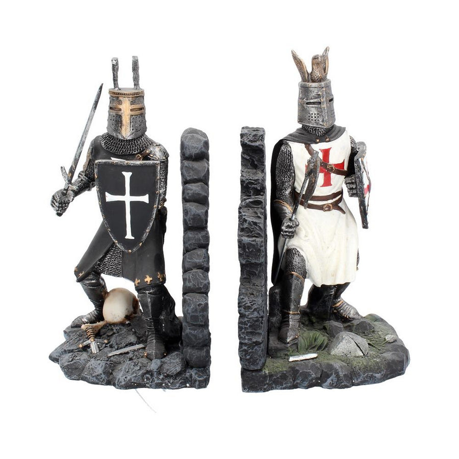 The Duel Bookends Historical Crusader Ornament Figurines NEM2195