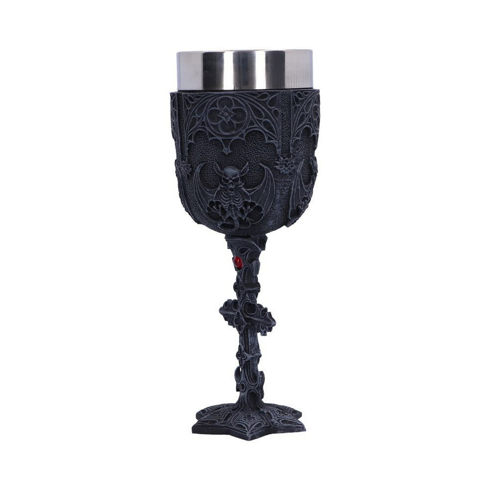 Vampires Goblet Gothic Horror Bat Wine Glass NEM2248